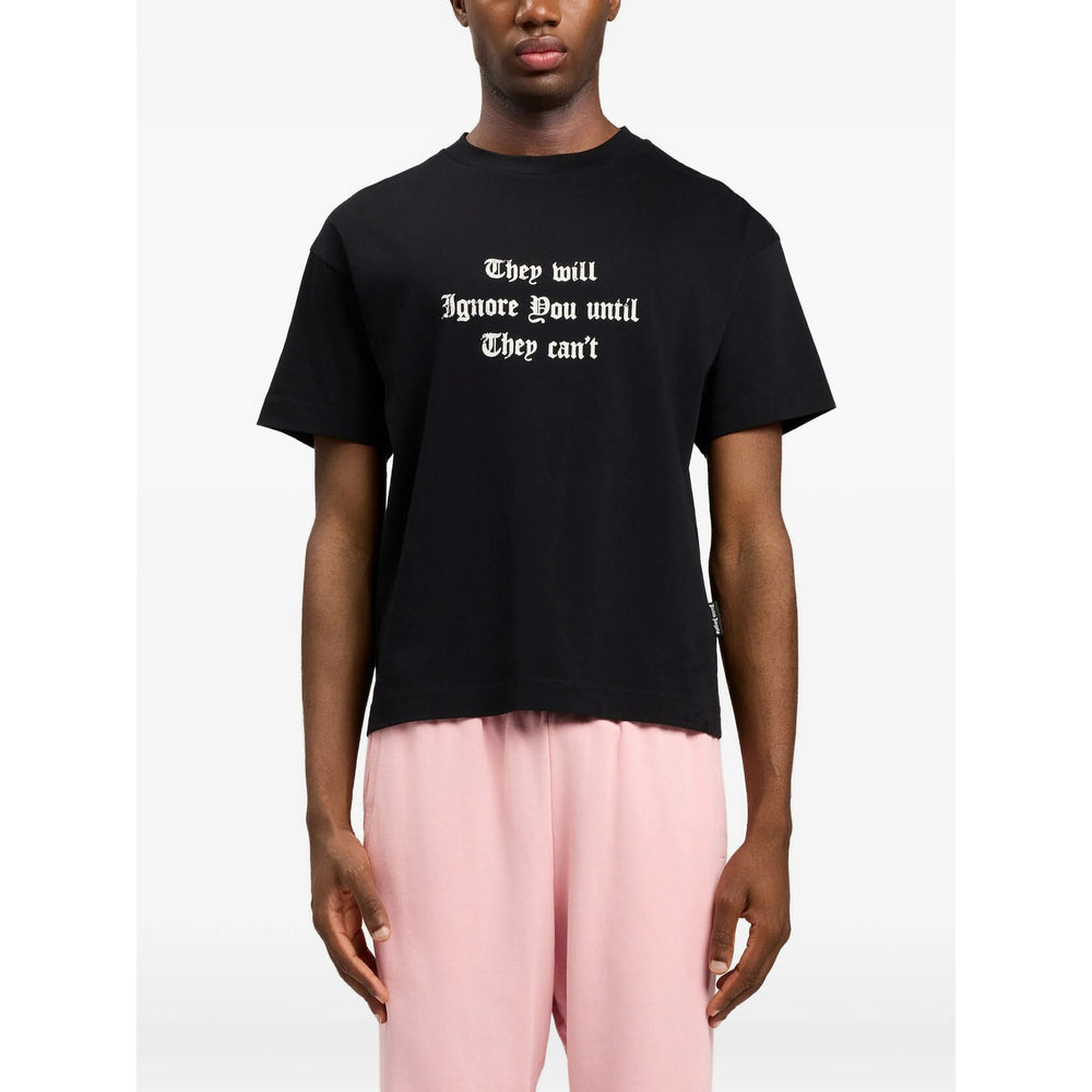 Palm Angels Black T-Shirts & Vests - T-Shirts Men PALM ANGELS