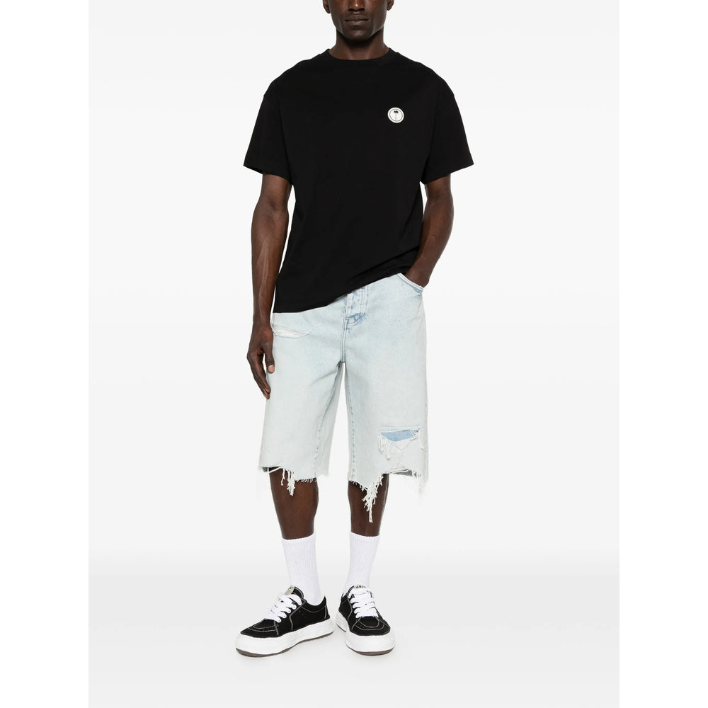 Palm Angels Black T-Shirts & Vests - T-Shirts Men PALM ANGELS