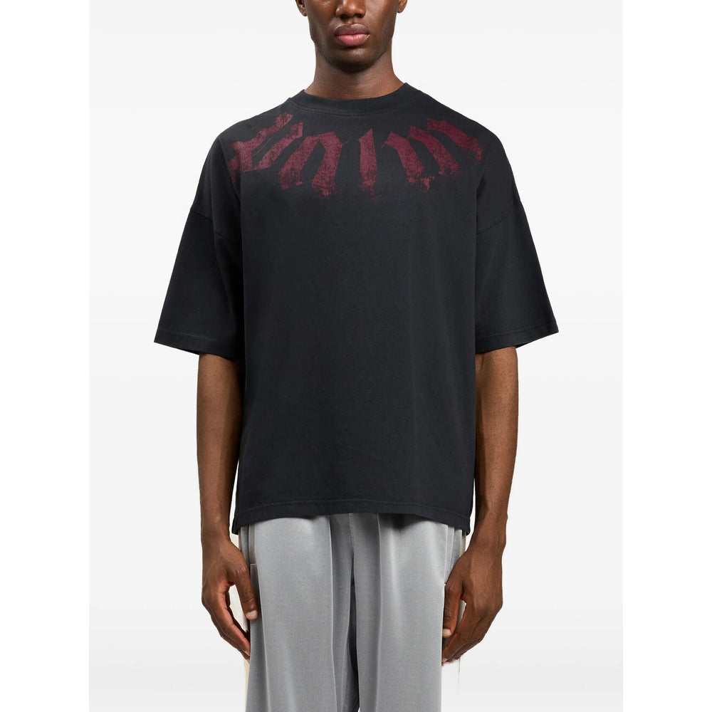 Palm Angels Black T-Shirts & Vests - T-Shirts Men PALM ANGELS
