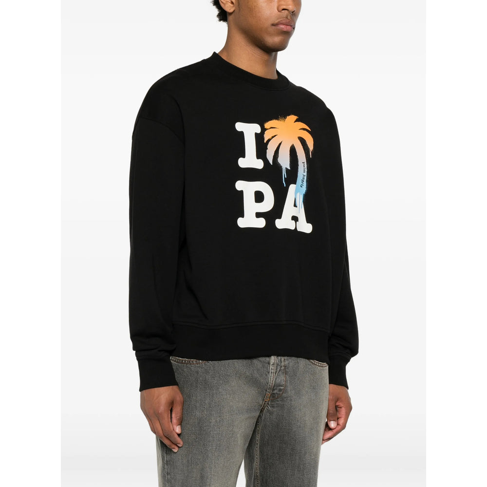 Palm Angels Black Sweaters & Knitwear - Sweatshirts Men