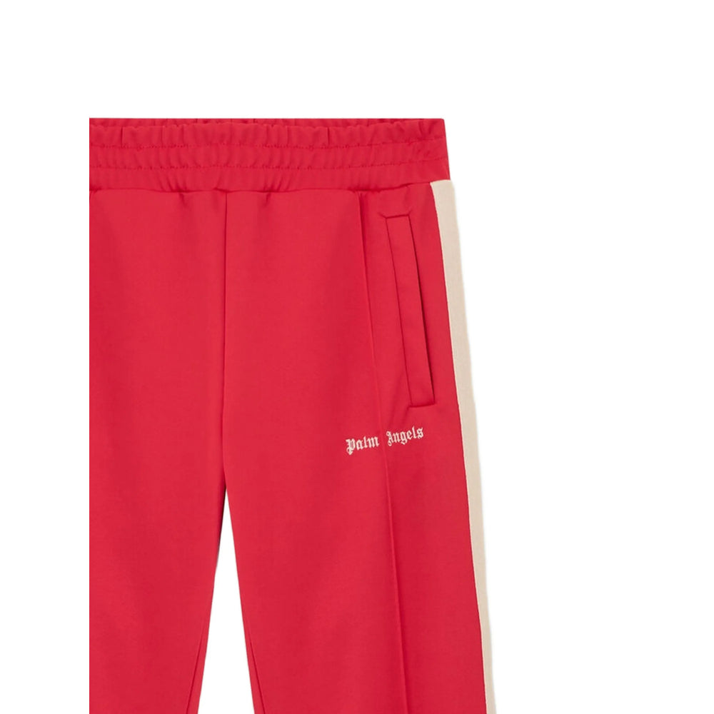 Palm Angels Red Trousers - Track Pants Men PALM ANGELS