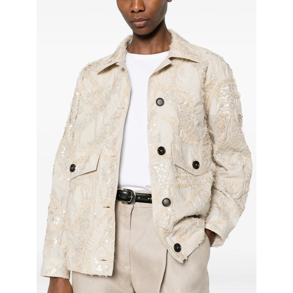 Brunello Cucinelli Neutrals Jackets - Oversized Jackets Women BRUNELLO CUCINELLI