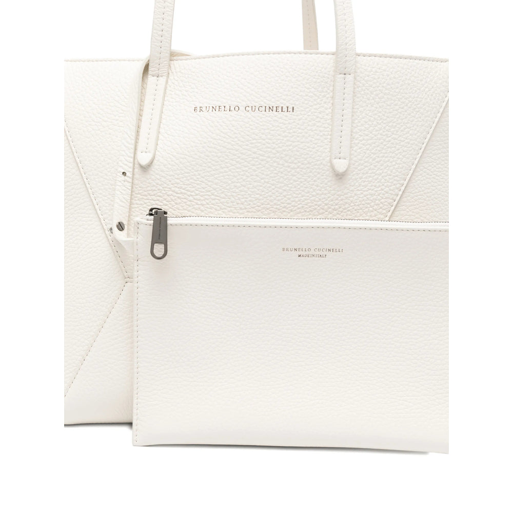 Brunello Cucinelli Neutrals Tote Bags Women BRUNELLO CUCINELLI
