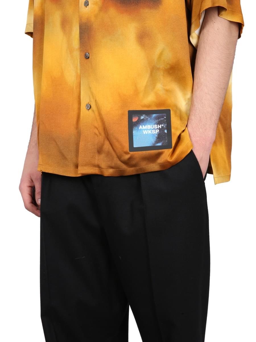 Ambush Men Shirt With Logo Patch AMBUSH
