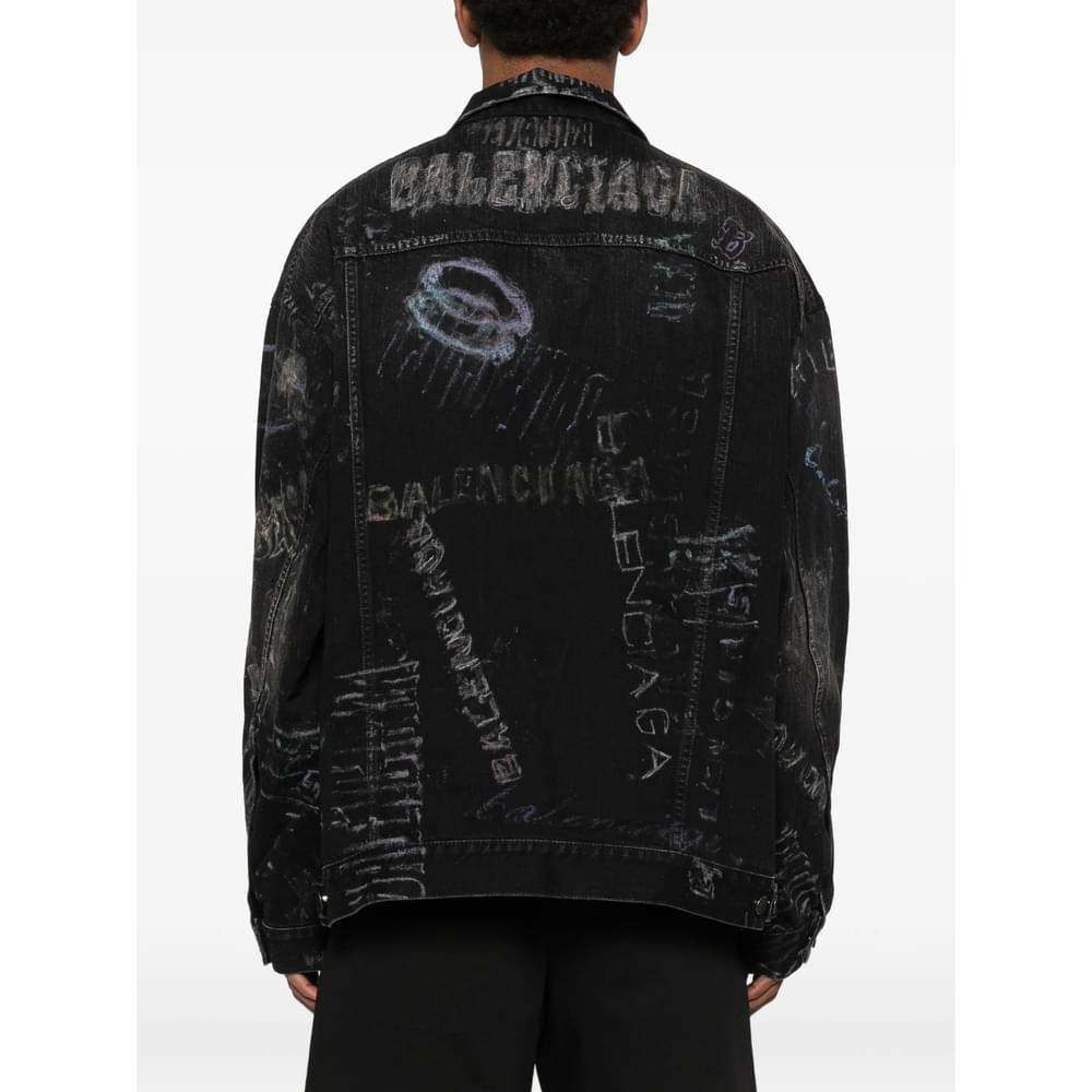 Balenciaga Black Jackets - Shirt Jackets Men BALENCIAGA