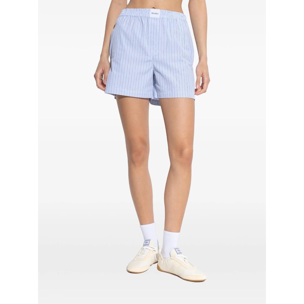 The Attico Blue Shorts - Mini Shorts Women THE ATTICO