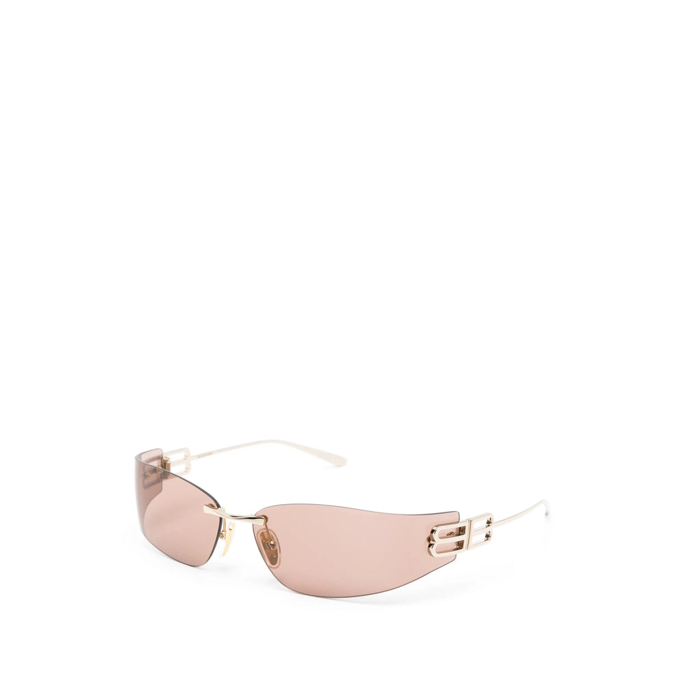 Balenciaga Gold Sunglasses Women BALENCIAGA
