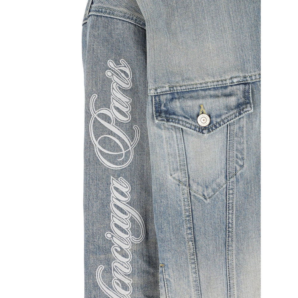 Balenciaga Blue Jackets - Denim Jackets Women BALENCIAGA