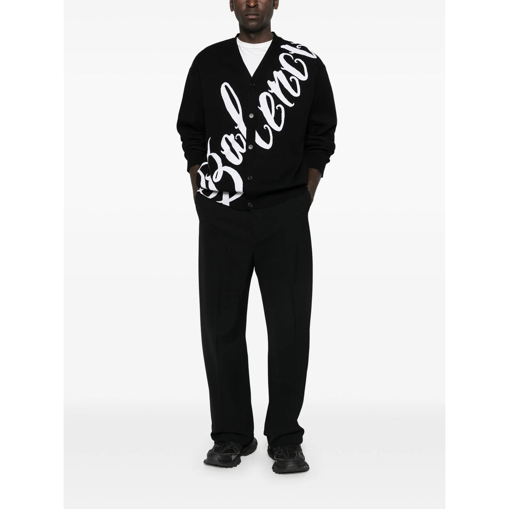 Balenciaga Black Sweaters & Knitwear - Cardigans Men BALENCIAGA