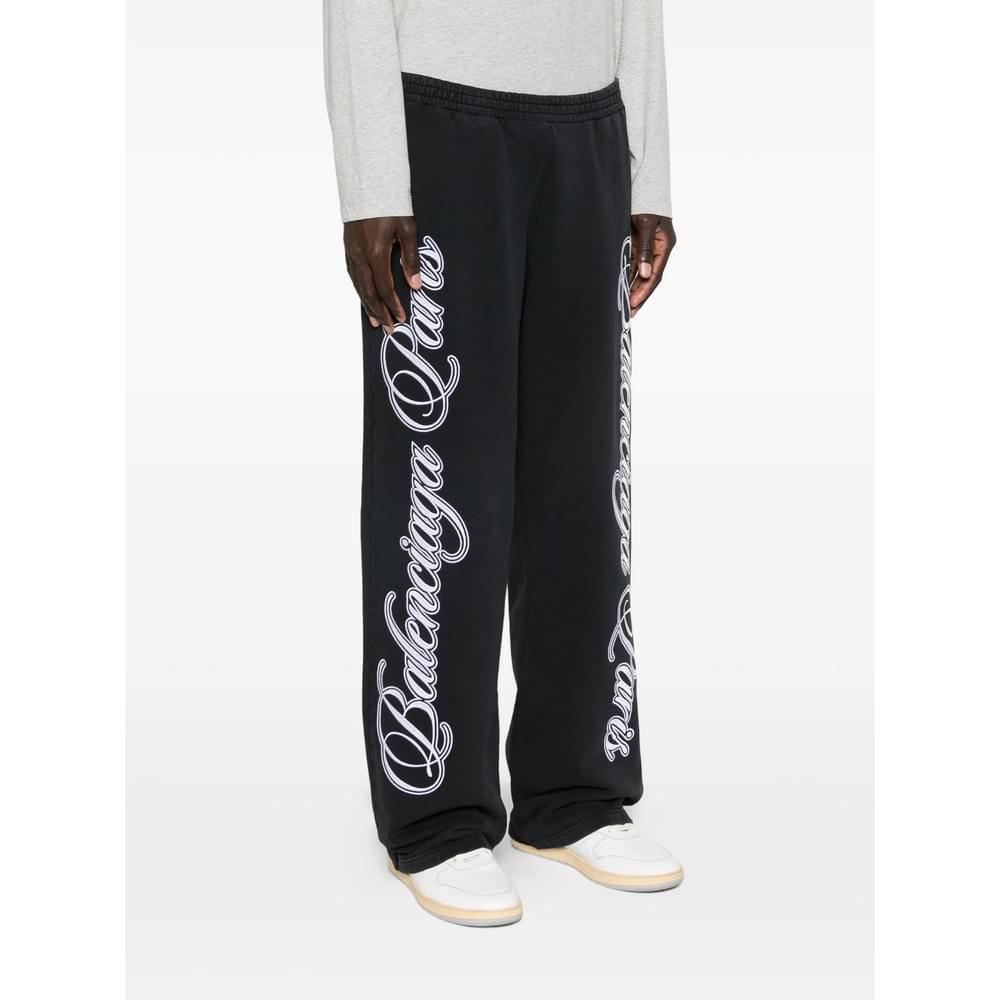 Balenciaga Black Trousers - Track Pants Men BALENCIAGA