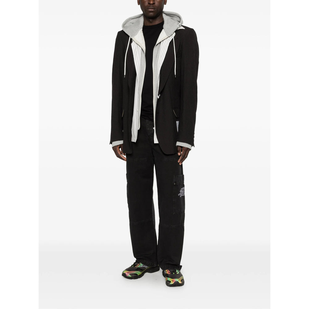 Off-White Black Trousers - Regular & Straight-Leg Trousers Men OFF-WHITE