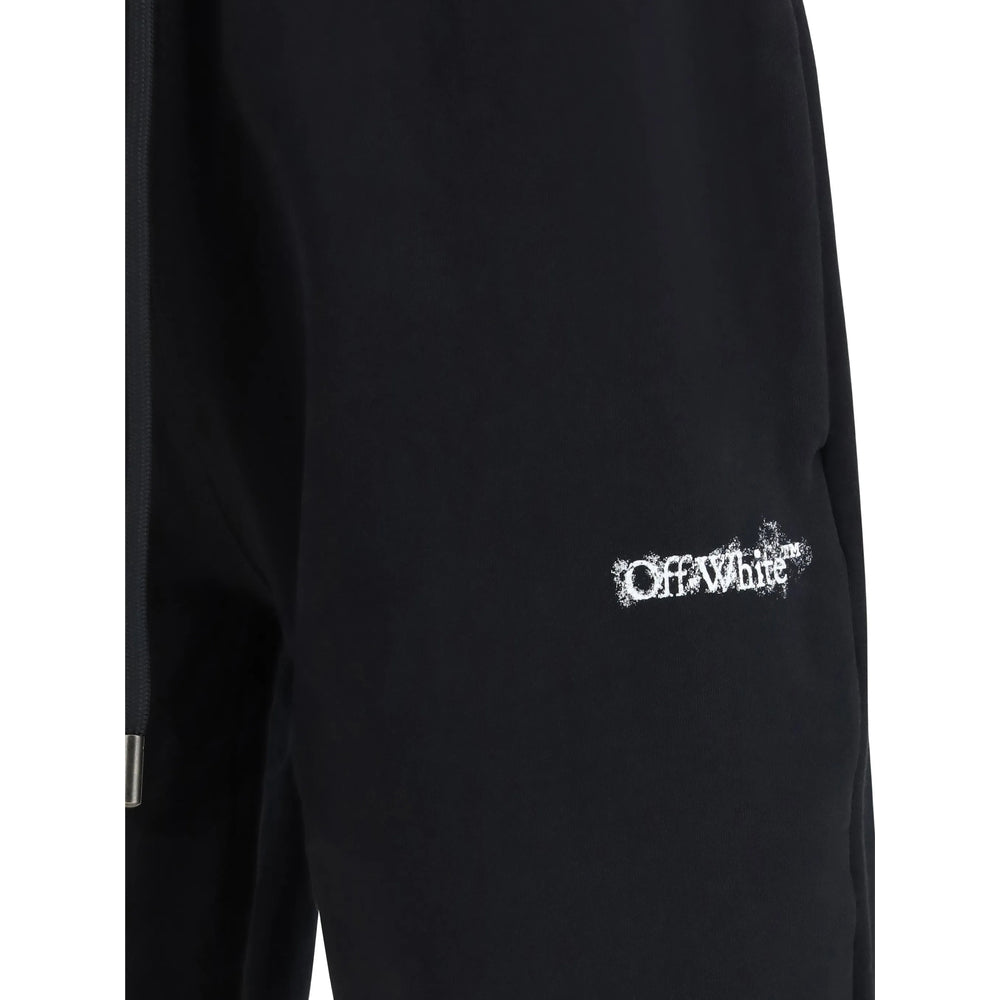 Off-White Black Shorts - Track & Running Shorts Men OFF-WHITE