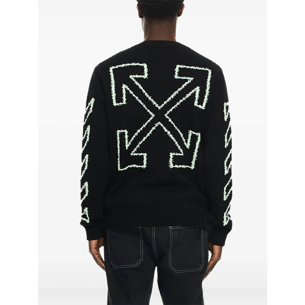 Off-White Black Sweaters & Knitwear - Sweatshirts Men OFF-WHITE