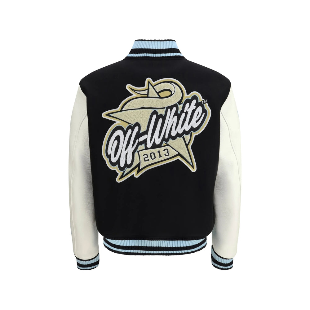 Off-White Black Jackets - Bomber Jackets Men OFF-WHITE