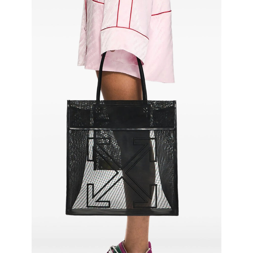 Off-White Black Tote Bags Women OFF-WHITE