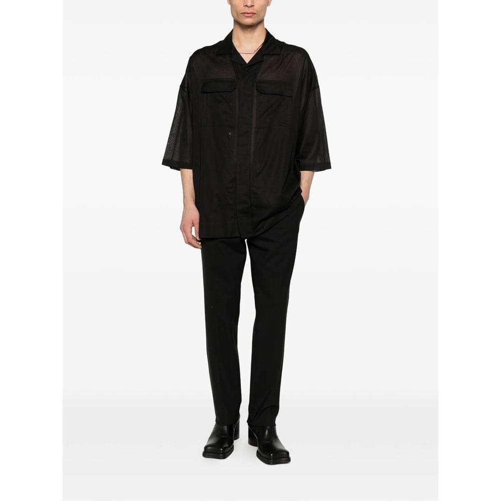 Rick Owens Black Trousers - Tailored Trousers Men RICK OWENS