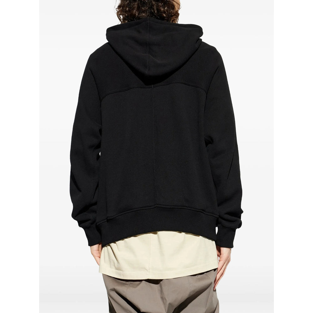 Rick Owens Black Sweaters & Knitwear - Hoodies Men RICK OWENS