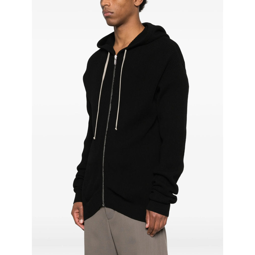 Rick Owens Black Sweaters & Knitwear - Cardigans Men RICK OWENS