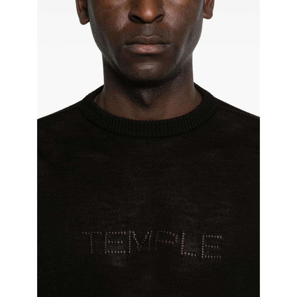 Rick Owens Black Sweaters & Knitwear - Jumpers Men RICK OWENS