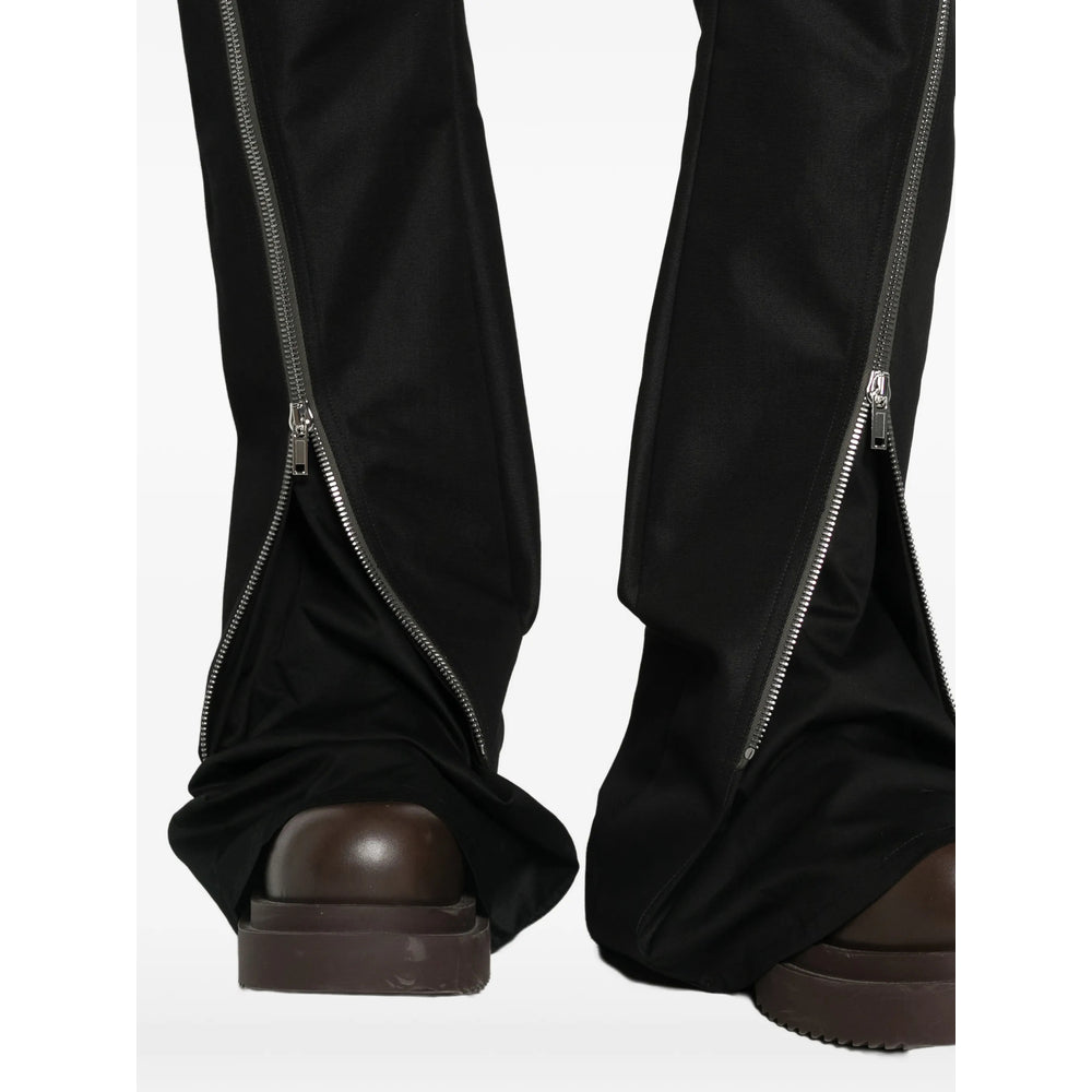 Rick Owens Black Trousers - Regular & Straight-Leg Trousers Men RICK OWENS