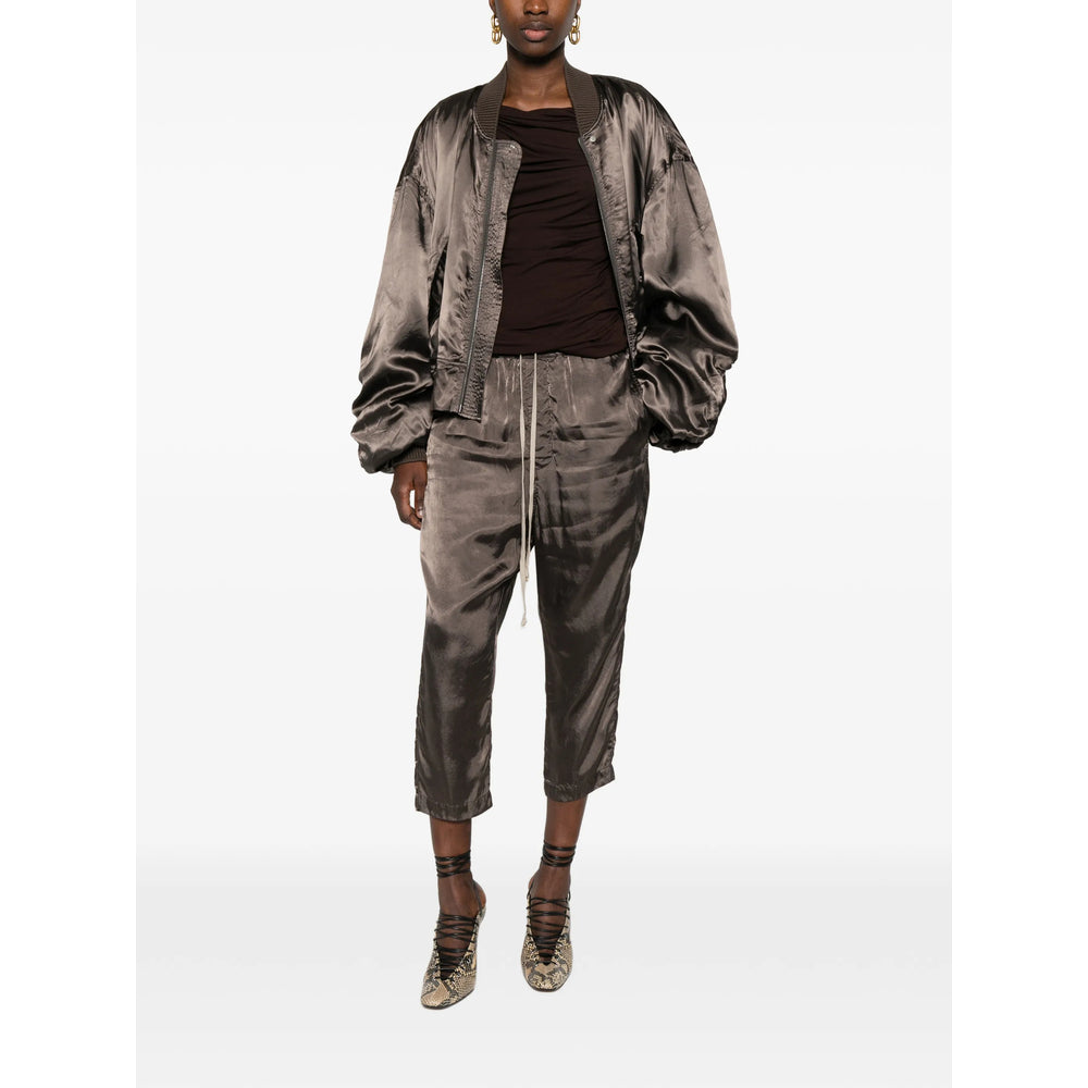 Rick Owens Brown Jackets - Bomber Jackets Women RICK OWENS