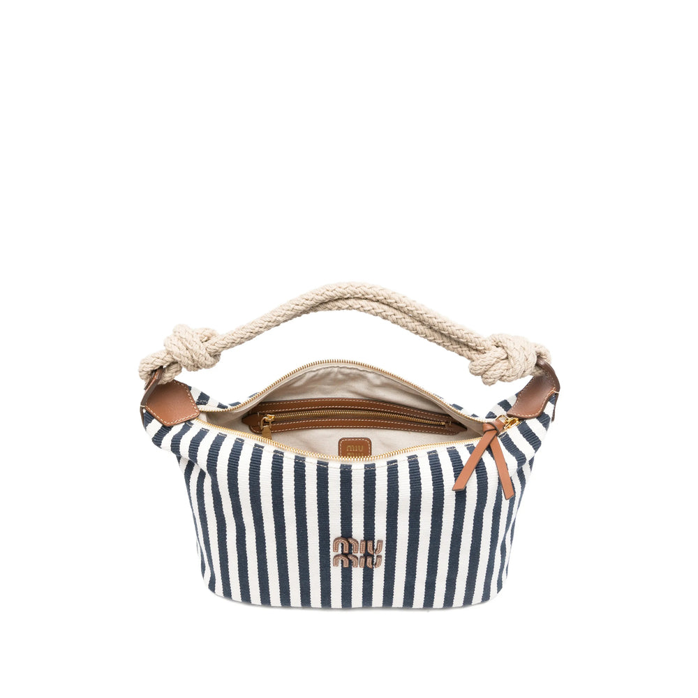Miu Miu Blue Tote Bags Women MIU MIU