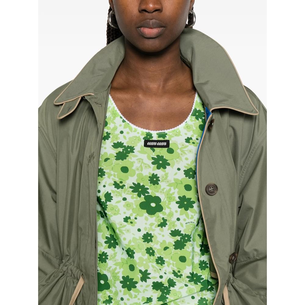 Miu Miu Green Tops - Vests & Tank Tops Women MIU MIU
