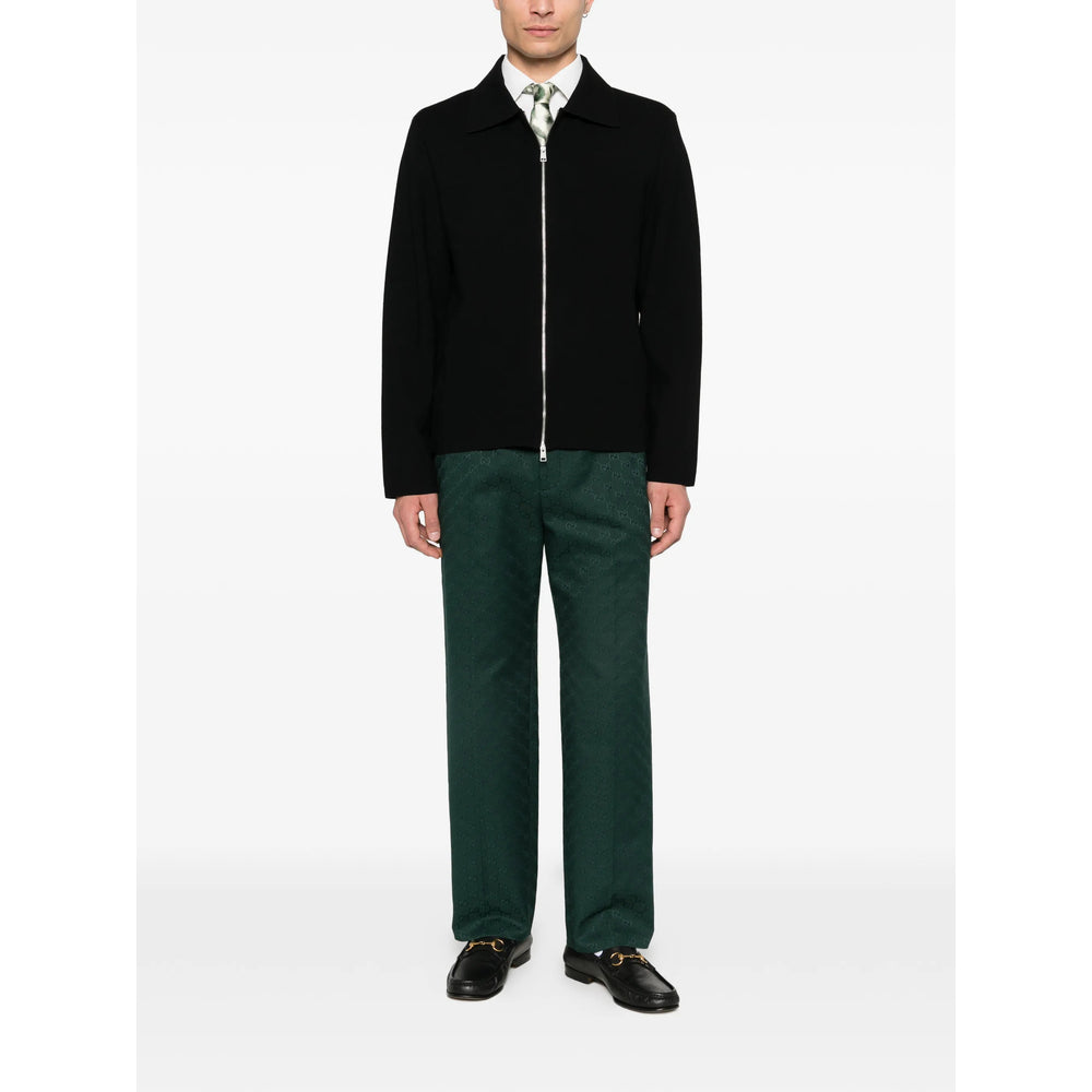 Gucci Green Trousers - Regular & Straight-Leg Trousers Men GUCCI