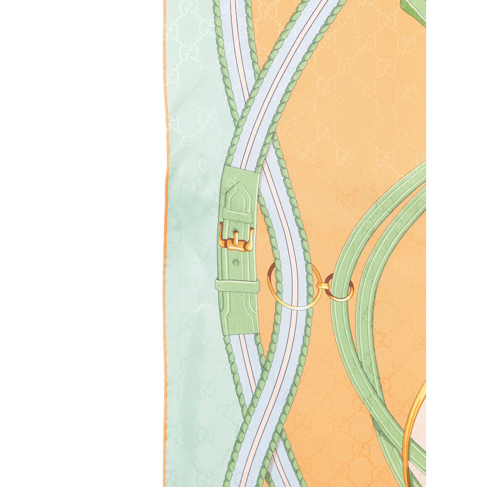 Gucci Green Scarves Women GUCCI