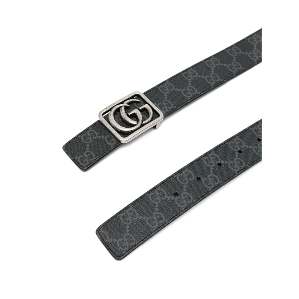 Gucci Black Belts Men GUCCI