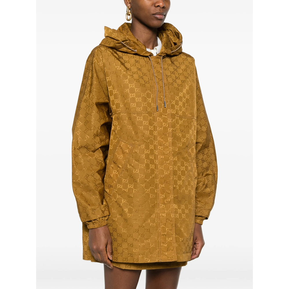 Gucci Neutrals Jackets - Oversized Jackets Women GUCCI