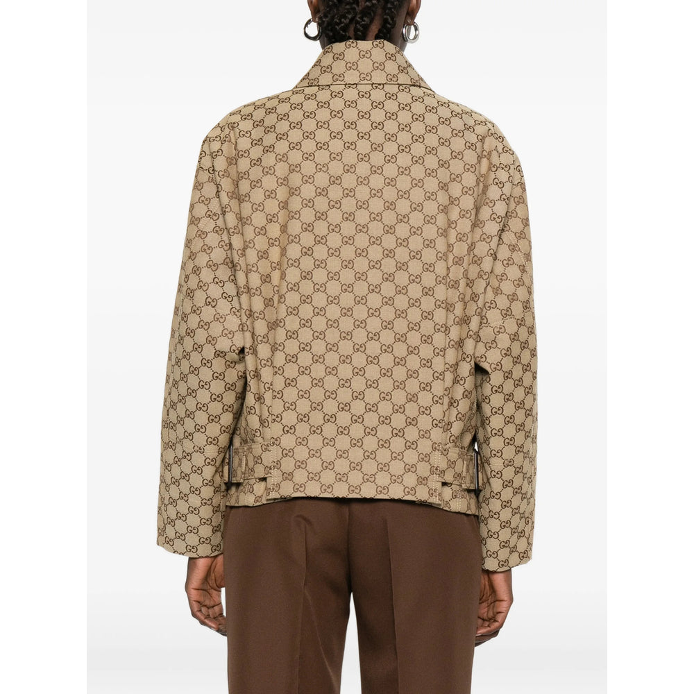 Gucci Neutrals Jackets - Bomber Jackets Women GUCCI