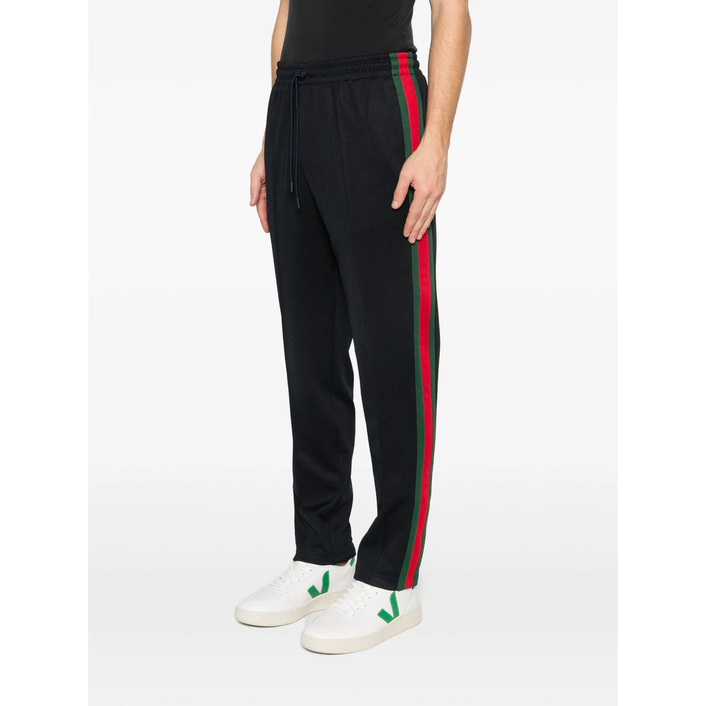 Gucci Blue Trousers - Track Pants Men GUCCI