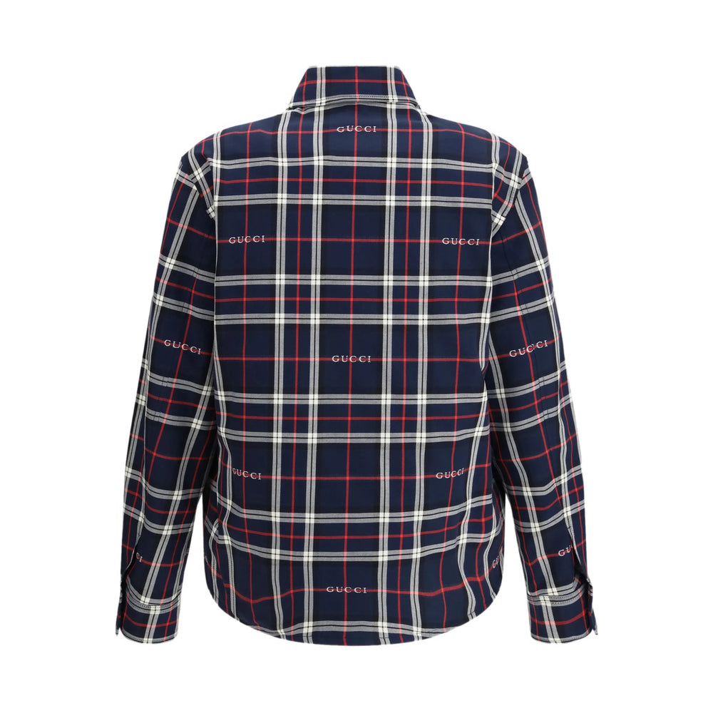 Gucci Blue Jackets - Shirt Jackets Men GUCCI