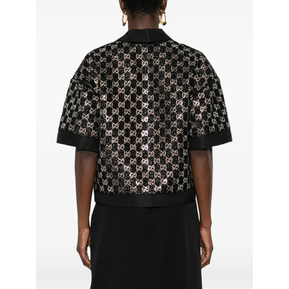 Gucci Black Tops - Shirts Women GUCCI