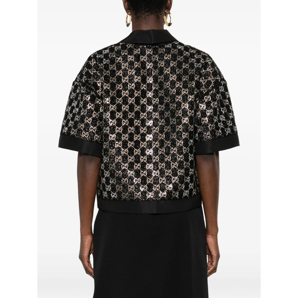 Gucci Black Tops - Shirts Women GUCCI
