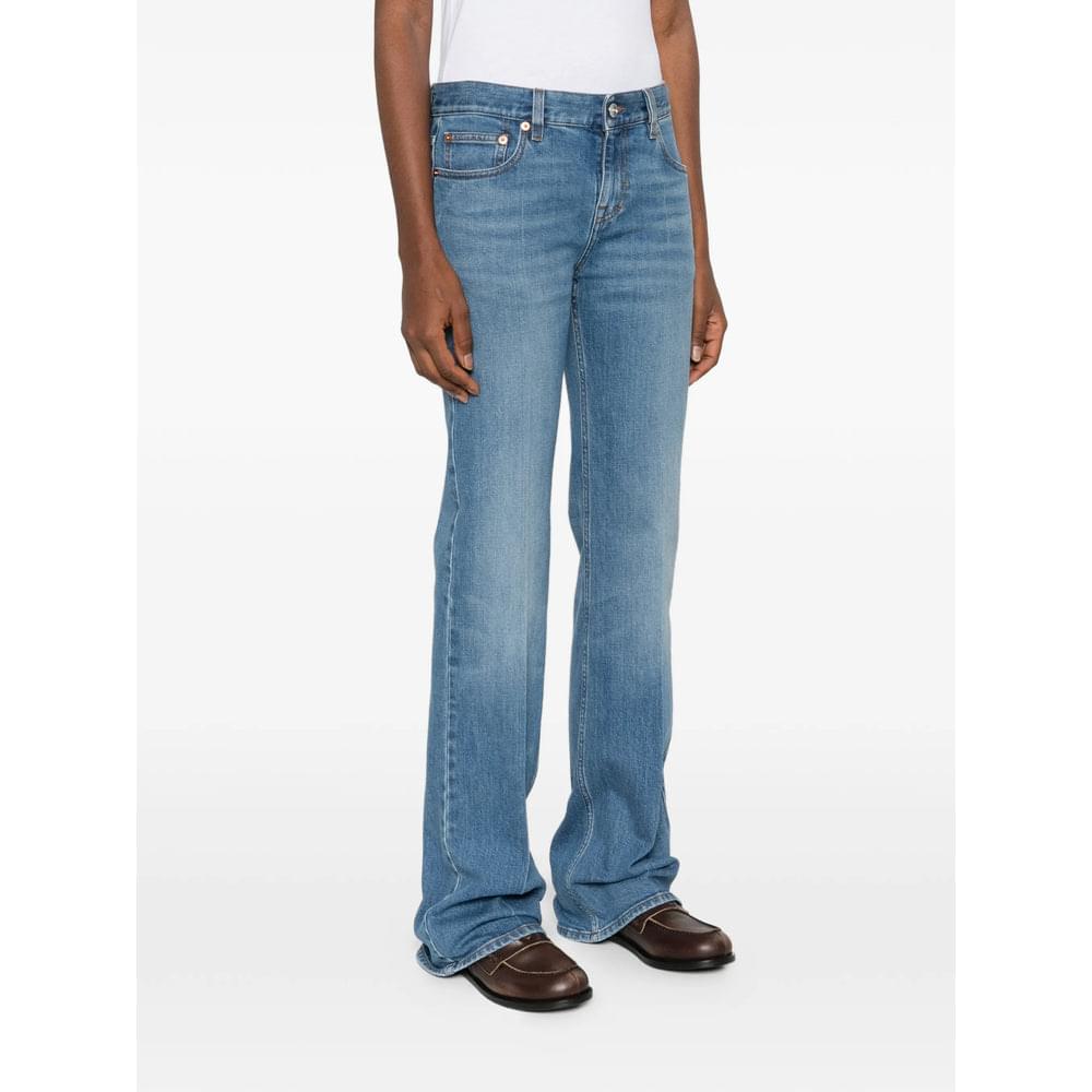Gucci Blue Denim - Bootcut Jeans Women GUCCI
