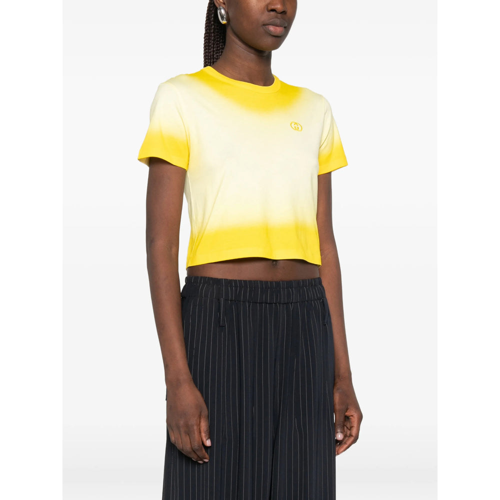Gucci Neutrals Tops - T-Shirts & Jerseys Women GUCCI