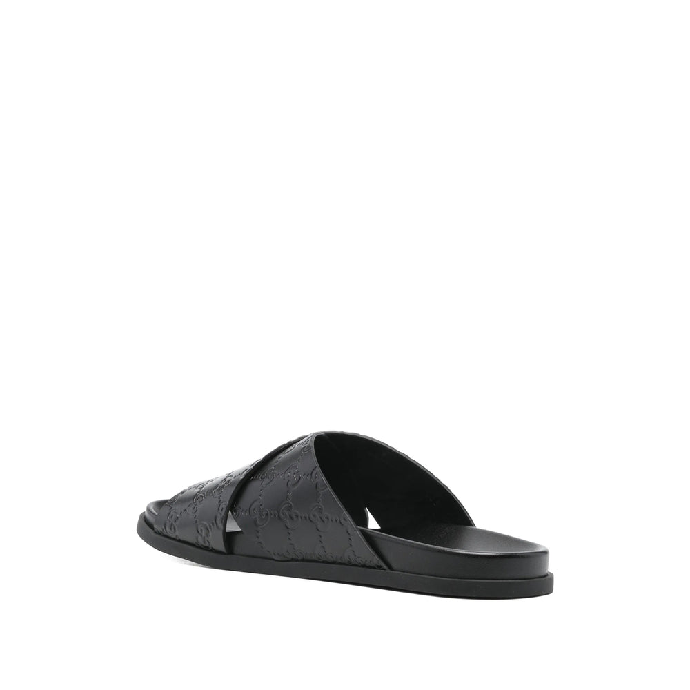 Gucci Black Sandals Men GUCCI
