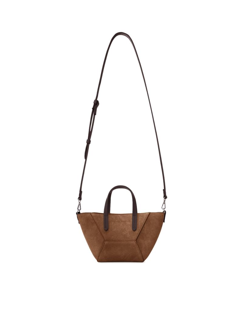 Brunello Cucinelli Women Mini Suede Bag With Shoulder Strap BRUNELLO CUCINELLI