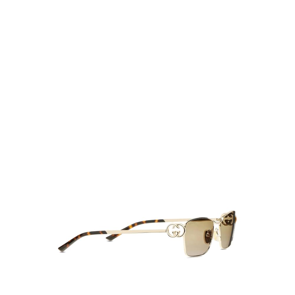 Gucci Gold Sunglasses Women GUCCI
