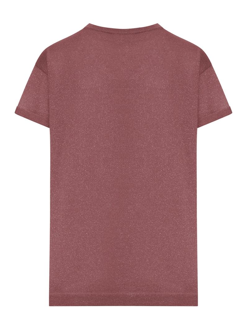 Brunello Cucinelli Women Cashmere And Silk Lurex T-Shirt BRUNELLO CUCINELLI