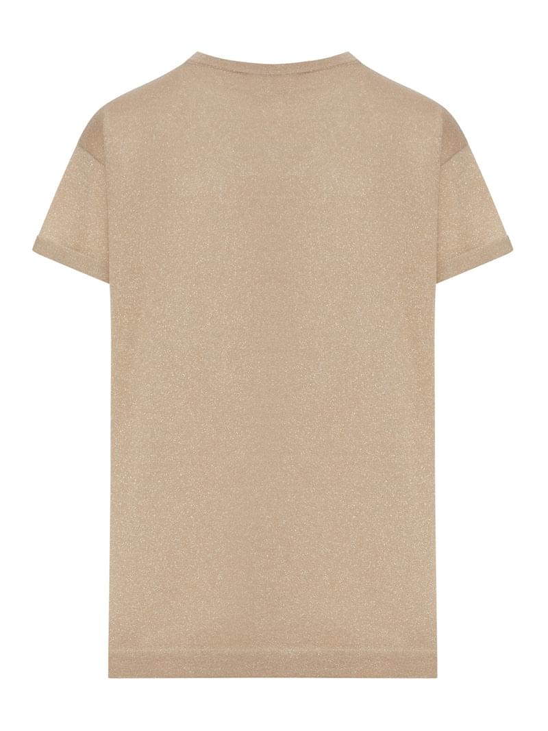 Brunello Cucinelli Women Brunello Cucinelli Women Cashmere And Silk Lurex T-Shirt BRUNELLO CUCINELLI