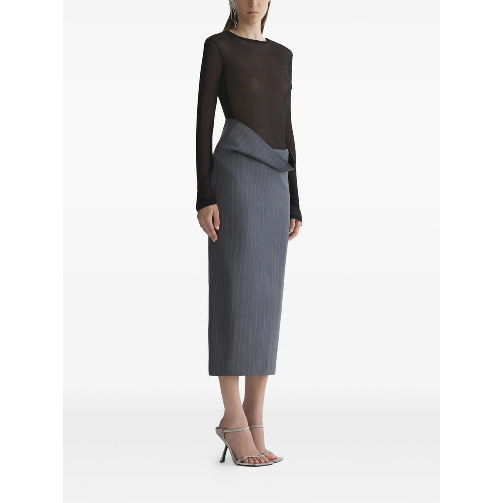 Mugler Black Tops - T-Shirts & Jerseys Women MUGLER