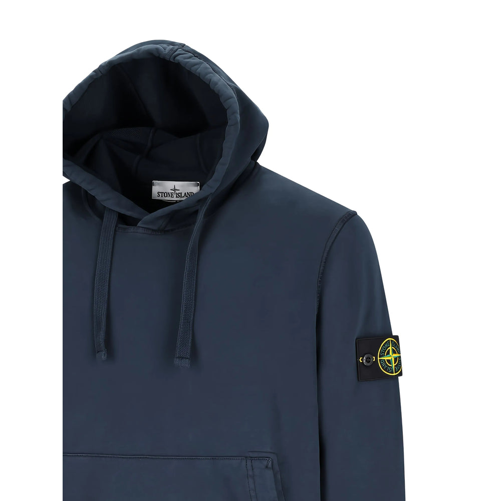 Stone Island Blue Sweaters & Knitwear - Hoodies Men STONE ISLAND