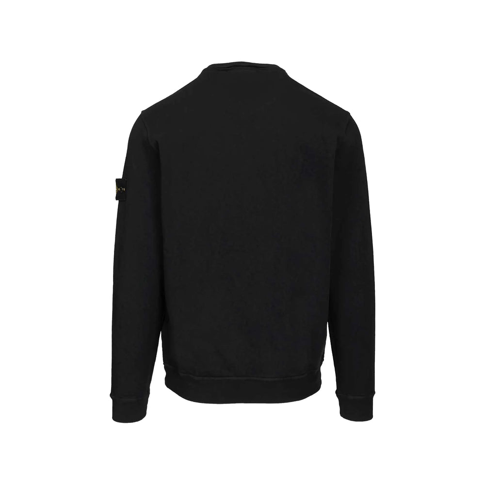 Stone Island Black Sweaters & Knitwear - Sweatshirts Men STONE ISLAND