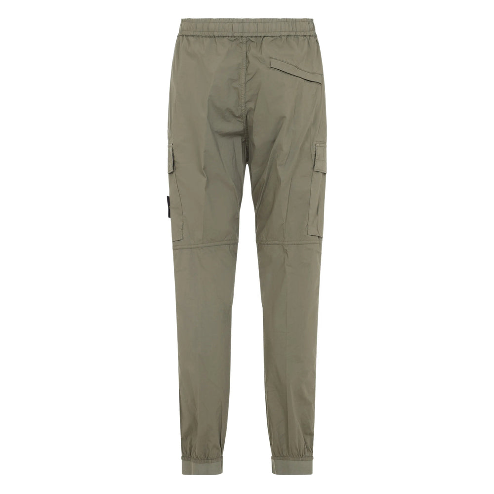 Stone Island Green Trousers - Tapered Trousers Men STONE ISLAND
