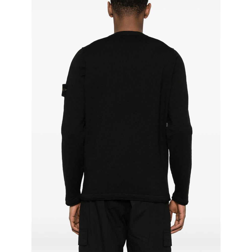 Stone Island Black Sweaters & Knitwear - Jumpers Men STONE ISLAND