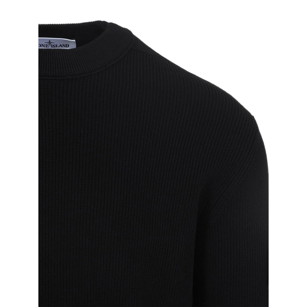 Stone Island Black Sweaters & Knitwear - Jumpers Men STONE ISLAND