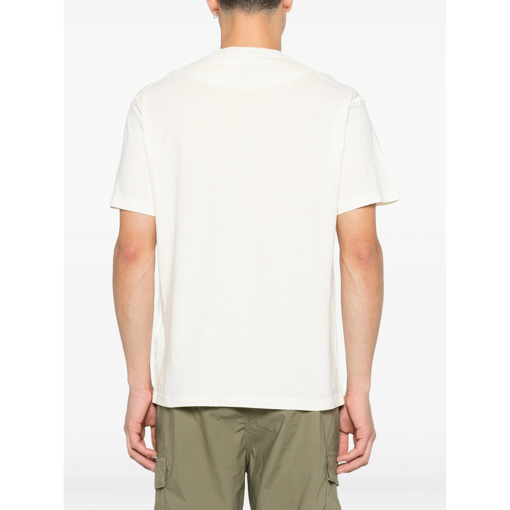 Stone Island Neutrals T-Shirts & Vests - T-Shirts Men STONE ISLAND